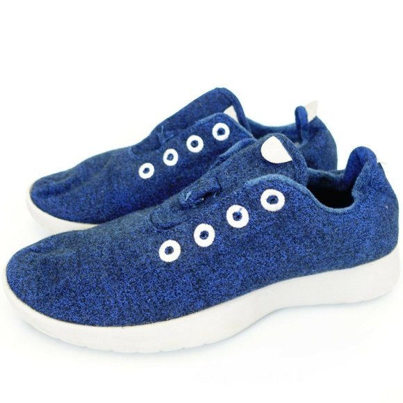 ALLBIRDS Womens Navy Blue Sneaker Shoe 9 Sustainable Organic Lace up Lightweight - Picture 1 of 12